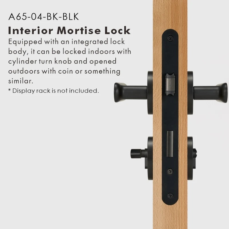 BASIL | Solid Brass Door Lever Handle Set