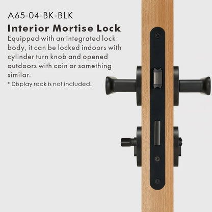 BASIL | Solid Brass Door Lever Handle Set