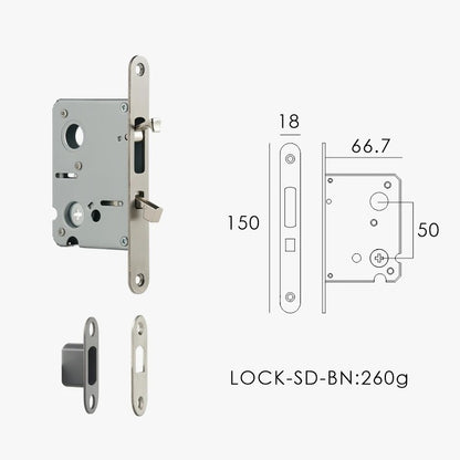 AMALFI | Integrated Pocket Sliding Door Lock
