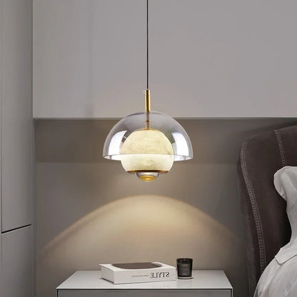 LUCIA| Italian Light Alabaster Pendant Light
