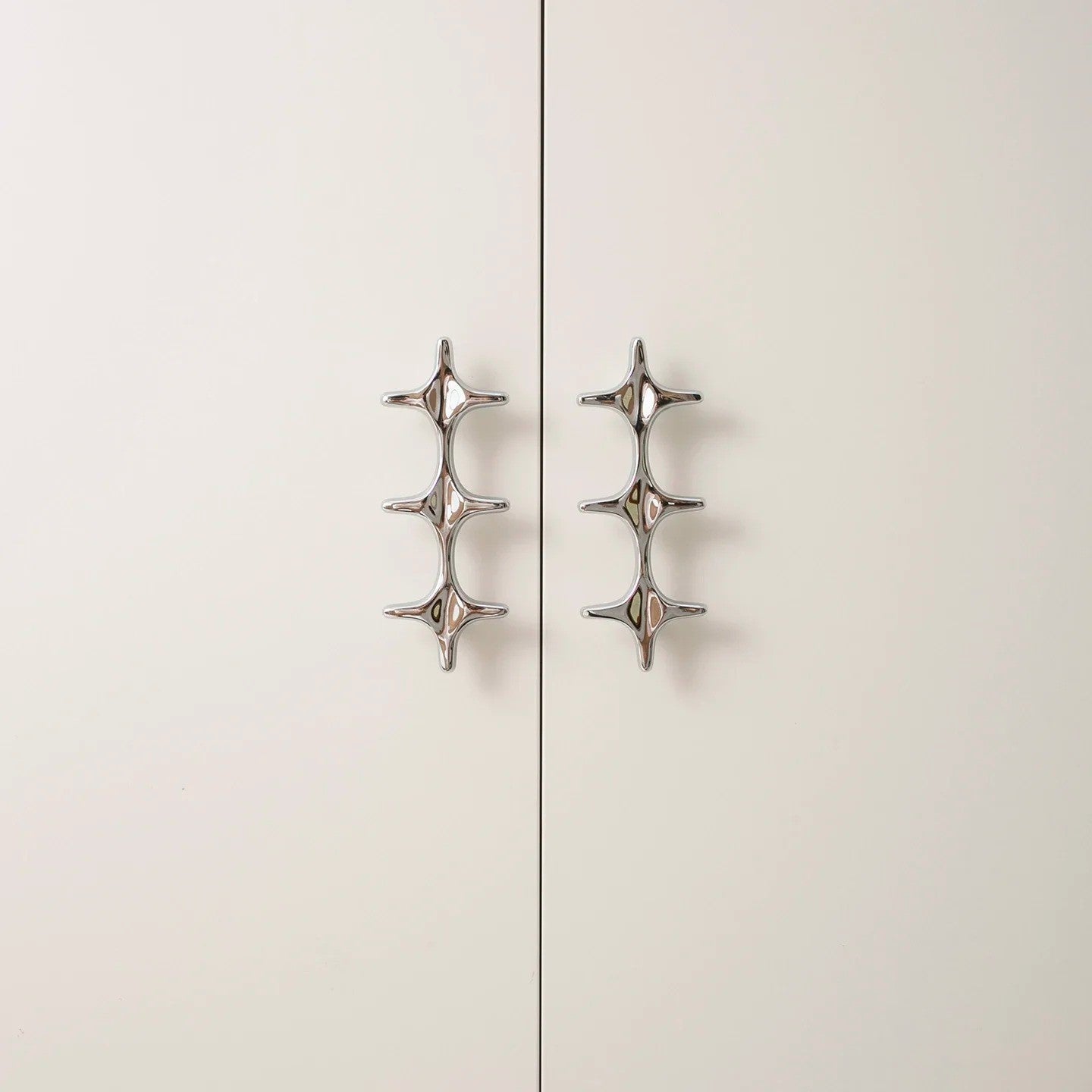 CROSS | Chrome Cross Cabinet Handle