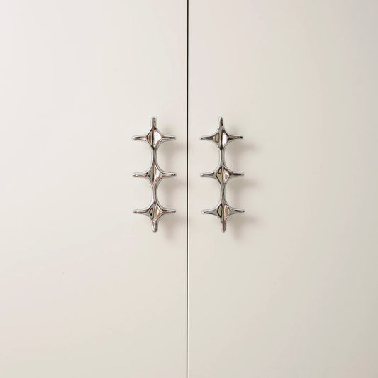CROSS | Chrome Cross Cabinet Handle