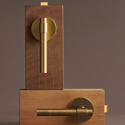 VERONA | Solid Brass Architectural Door Handle Set