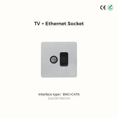 CAMDEN | Silver Toggle Switch