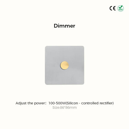 CAMDEN | Silver Toggle Switch