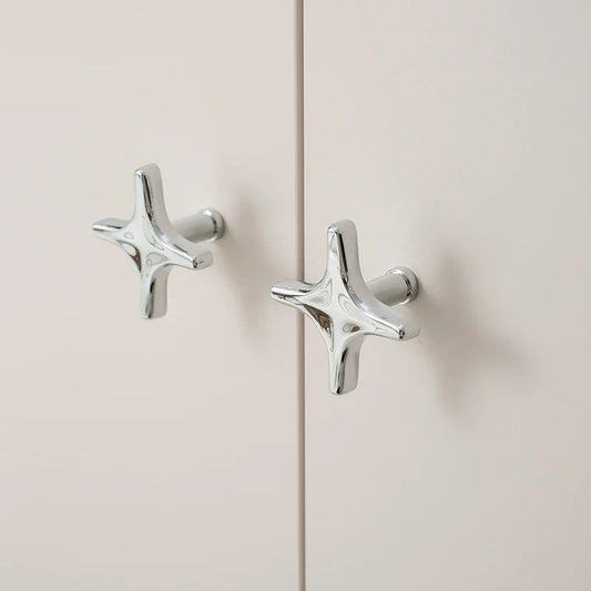 CROSS | Chrome Cross Cabinet Handle