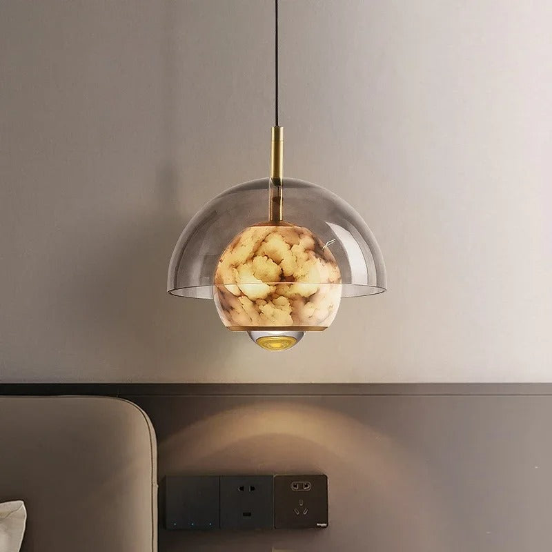 LUCIA| Italian Alabaster Pendant Light