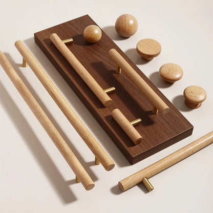 TAY | Walnut Wood Knobs & Pulls