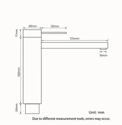 FELIX | Rose Gold Knurled Basin Faucet