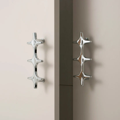 CROSS | Chrome Cross Cabinet Handle