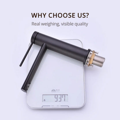 OSCAR | Deck Mounted Single Handle Bathroom Sink Mixer Faucet