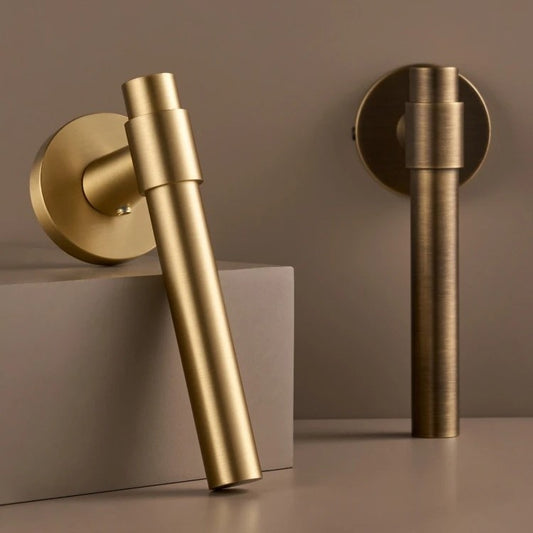 VERONA | Solid Brass Architectural Door Handle Set