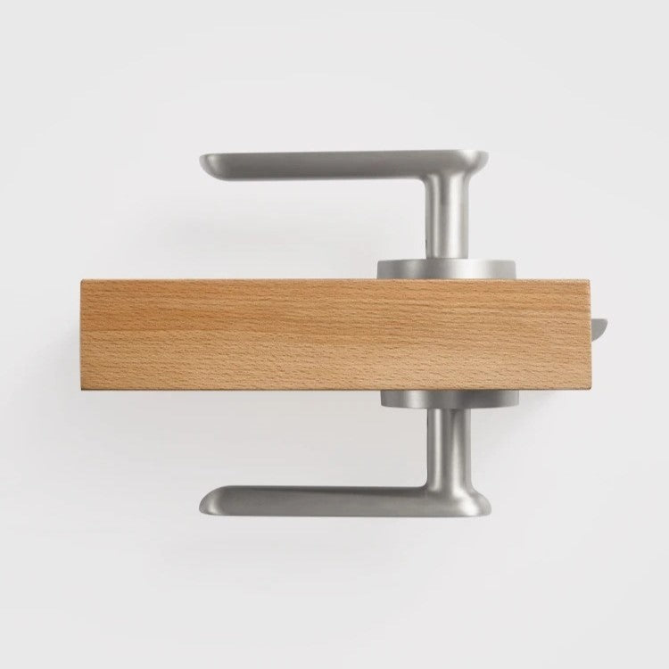 BASIL | Solid Brass Door Lever Handle Set