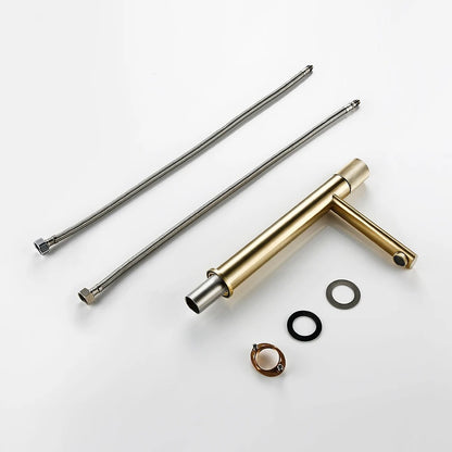 ARTHUR | Matte Black Knurled Basin Faucet