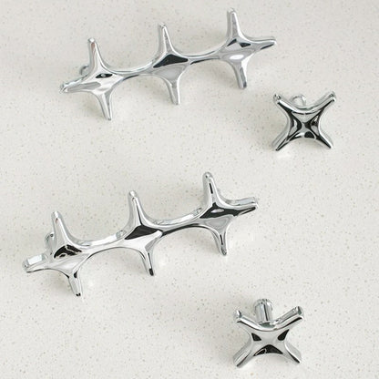 CROSS | Chrome Cross Cabinet Handle