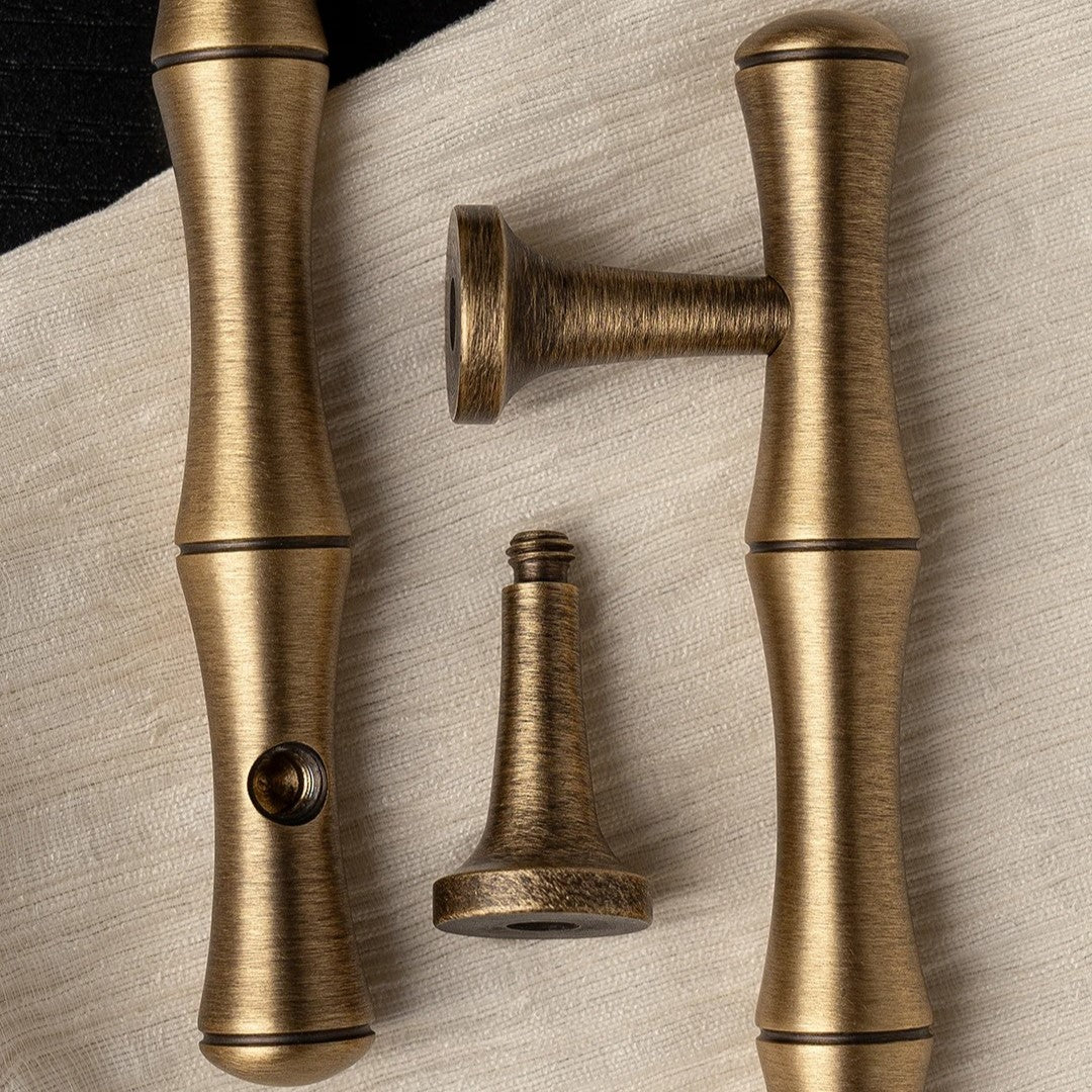 WYKE Natural Bamboo T-Bar Cabinet Handle | Atelier De Luxe – ADL