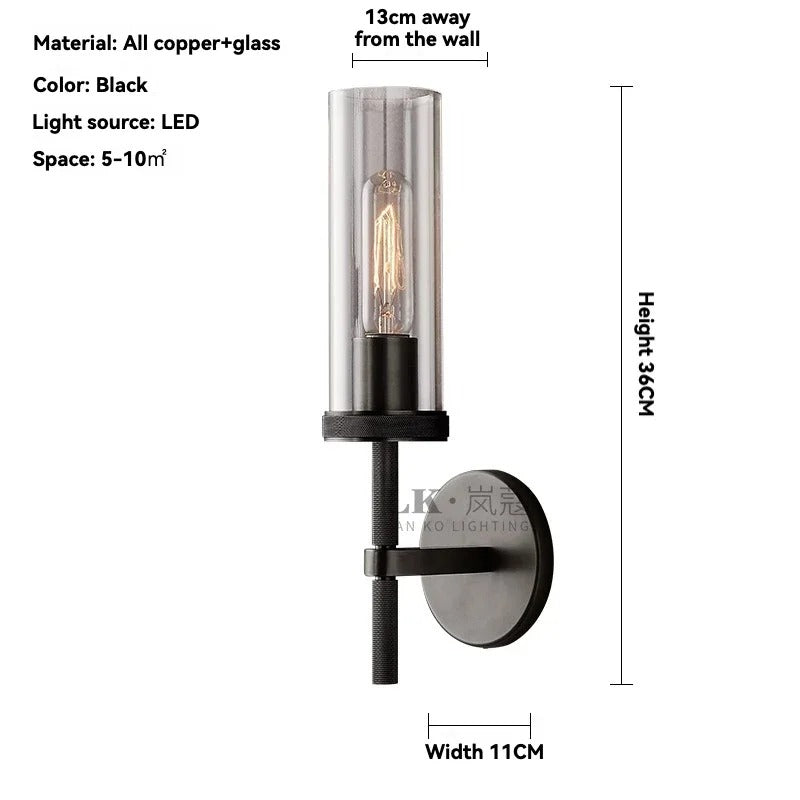 CASSIAN| Brass Wall Lamp