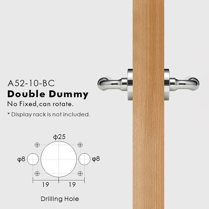 Livorno door handle with privacy thumb-turn lock mechanism