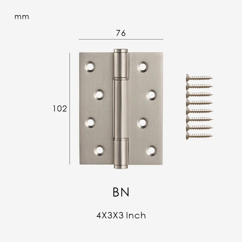 4 Inch Smooth Interior Door Hinge