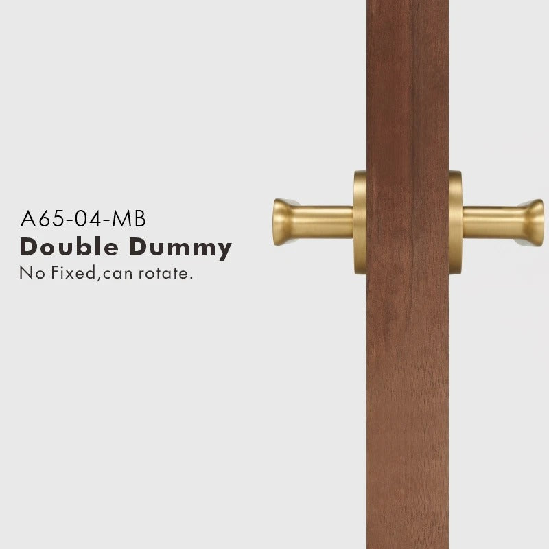 BASIL | Solid Brass Door Lever Handle Set