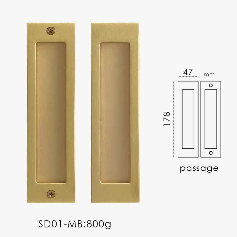 AMALFI | Integrated Pocket Sliding Door Lock