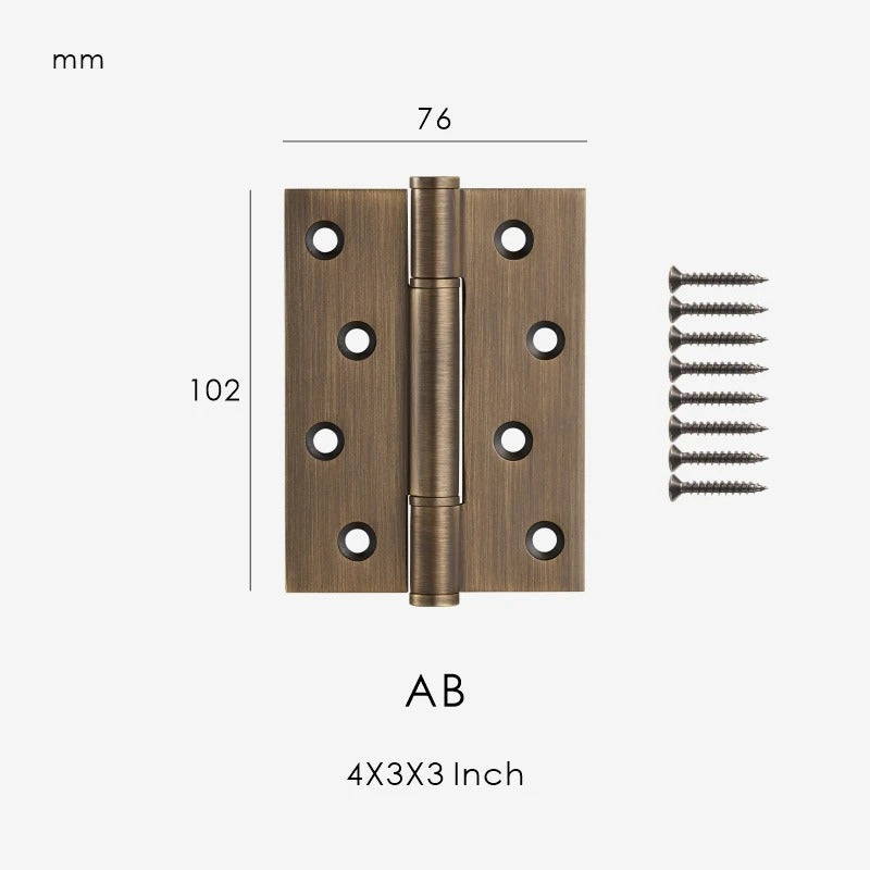 4 Inch Smooth Interior Door Hinge