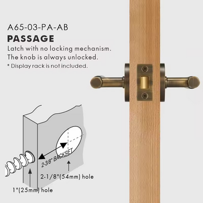 CAMILLE | Linear Door Lever Handle Set