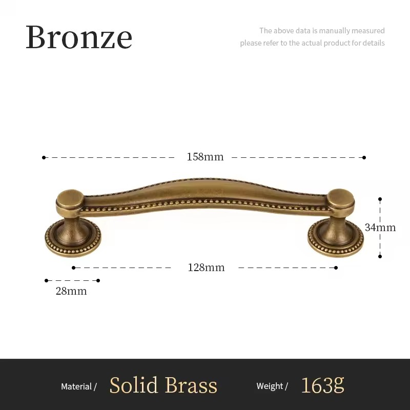 LANCASTER | Solid Brass Cabinet Pull