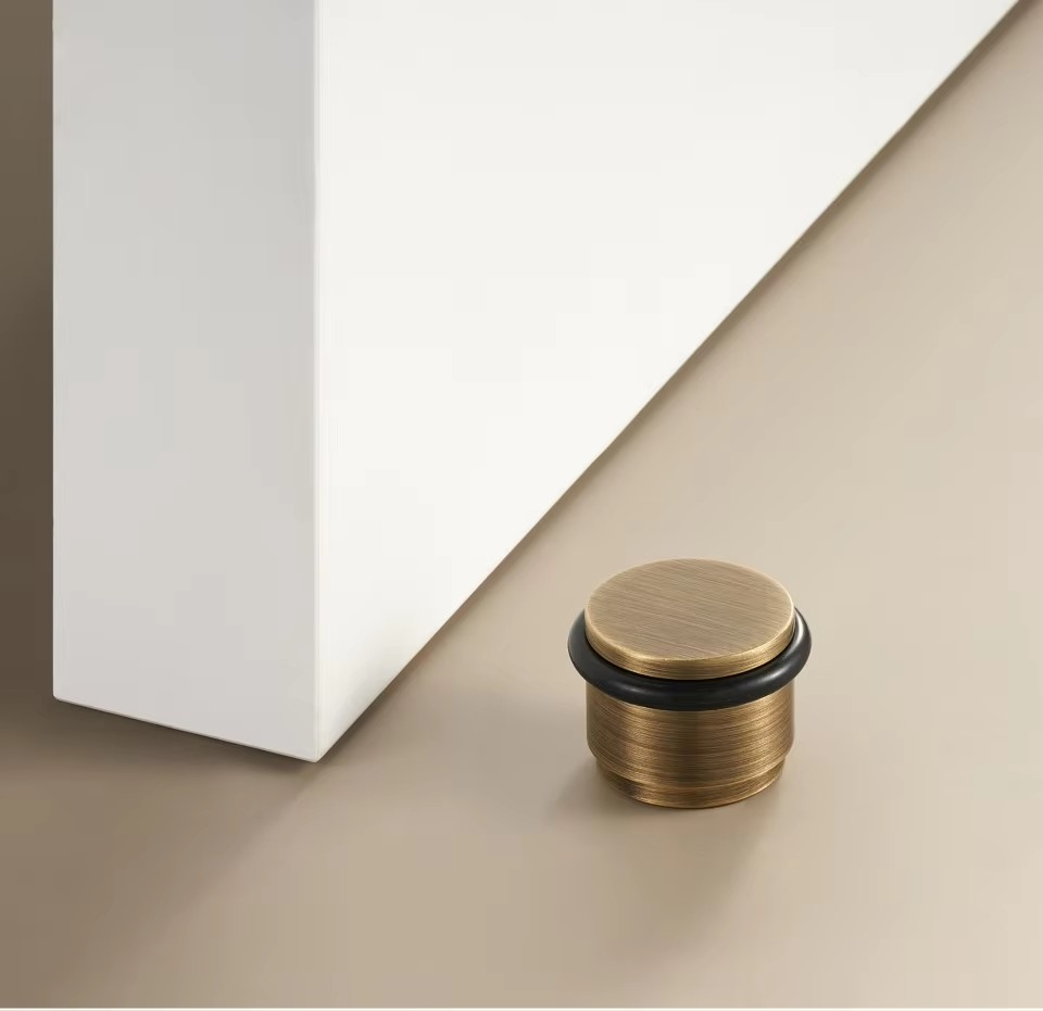 WHITMORE | Brass Sturdy Door Stopper