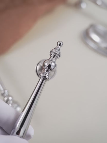 RAIN | Chrome Cabinet Knobs & Pulls