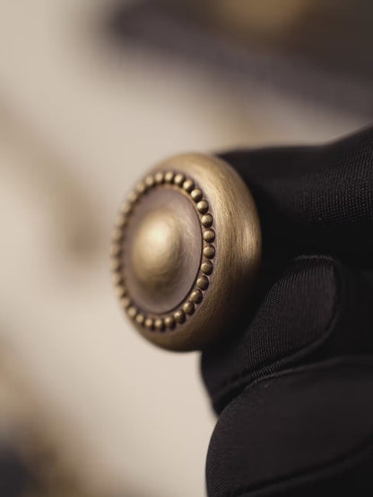 ROSENDALE | Antique Brass Cabinet Knob