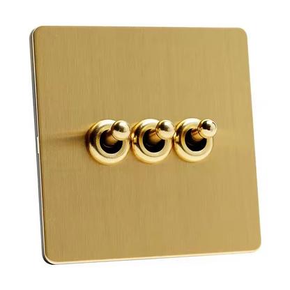 CAMDEN | Gold Toggle Switch