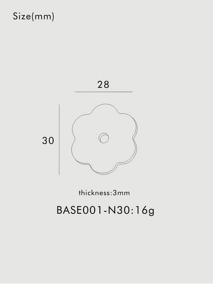 MARGAUX | Hexapetal Backplate