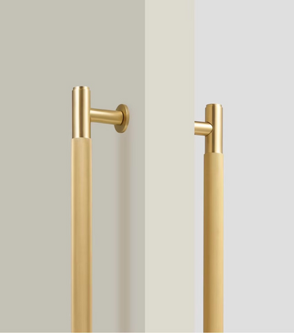 ROSALIND | Solid Brass Linear Striped Pull Bar