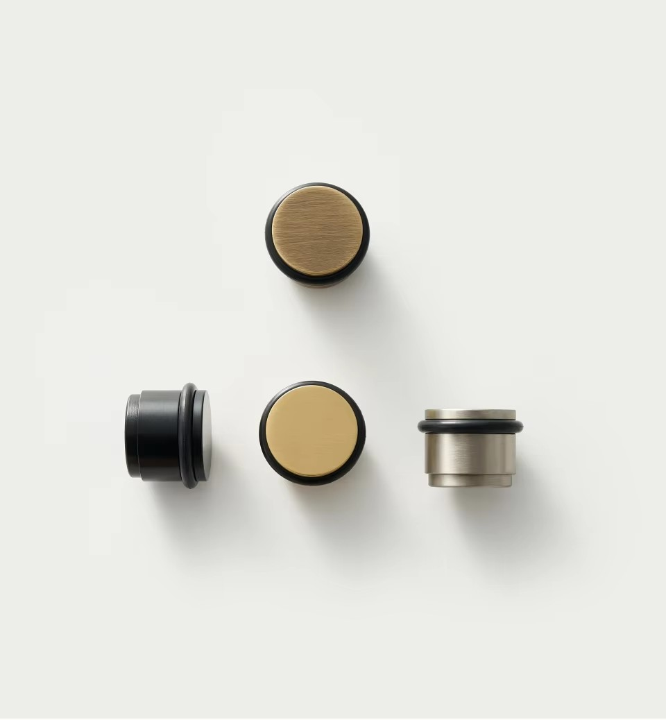 WHITMORE | Brass Sturdy Door Stopper