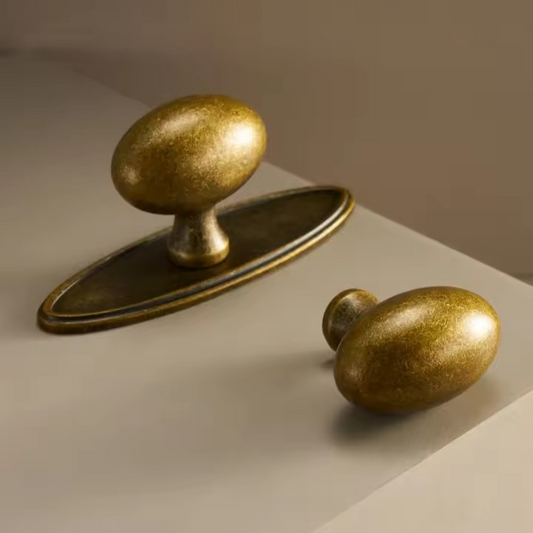 JULIETTE | Solid Brass Egg Door Knob